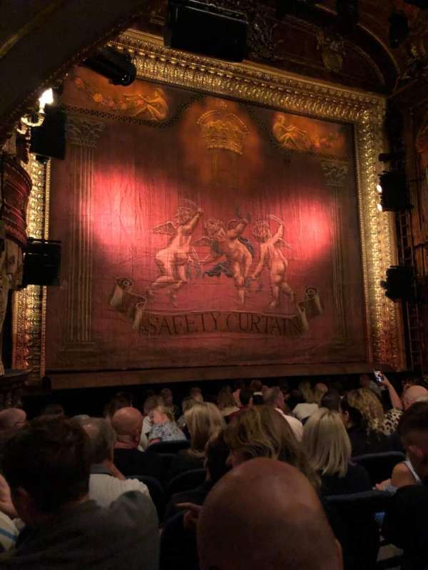Theatre Royal Haymarket, section: Stalls, row: M, seat: 21