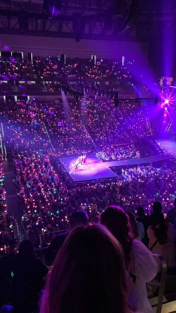 Dickies Arena, section: 208, row: 8, seat: 2