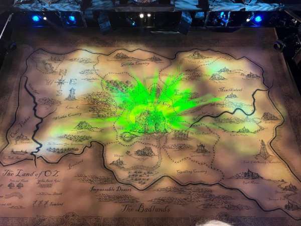 Gershwin Theatre, section: orchestra c, row: ee, seat: 110