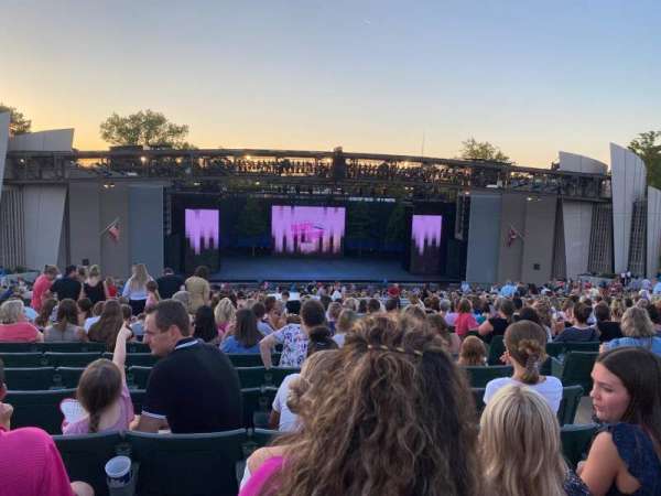 The Muny, section: B5, row: R, seat: 111