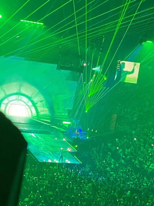 Little Caesars Arena, section: M22, row: 2, seat: 5