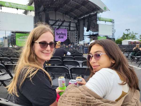 Huntington Bank Pavilion at Northerly Island, section: 206, row: K, seat: 1