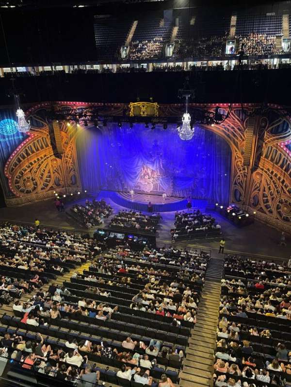 The O2, London, section: 420, row: A, seat: 938