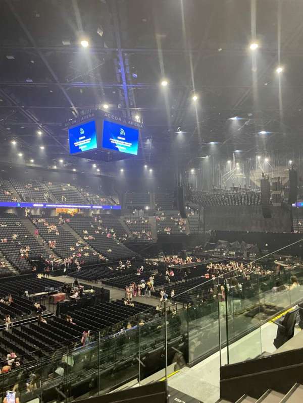 Accor Arena, section: Gradin D, row: 5, seat: 21