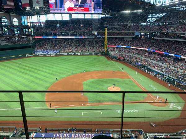 Globe Life Field, section: 211, row: 2, seat: 5
