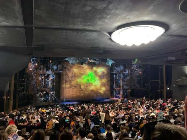 Gershwin Theatre, section: Orchestra L, row: z, seat: 13