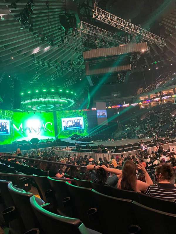 Oakland Arena, section: 113, row: 4, seat: 10