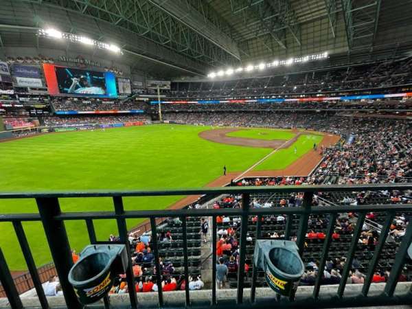 Daikin Park, section: 205, row: 1, seat: 5