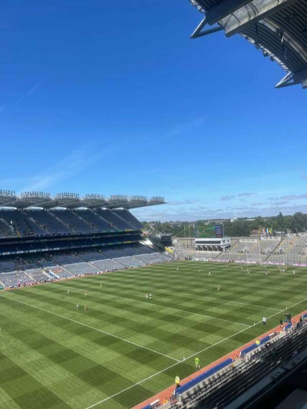Croke Park, section: 710, row: A, seat: 10