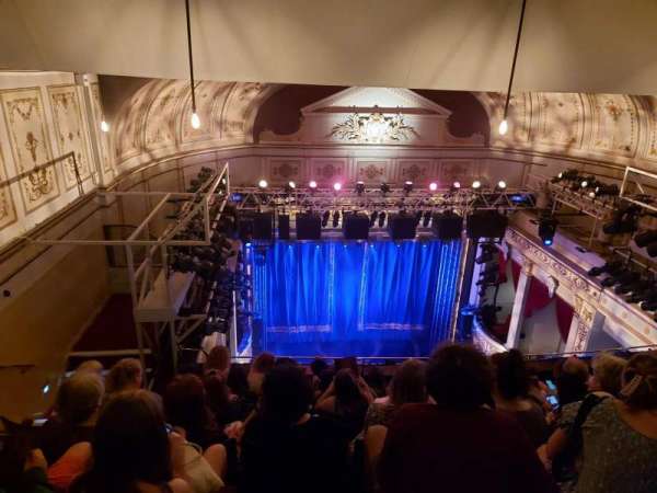 Vaudeville Theatre, section: Grand Circle, row: H, seat: 4