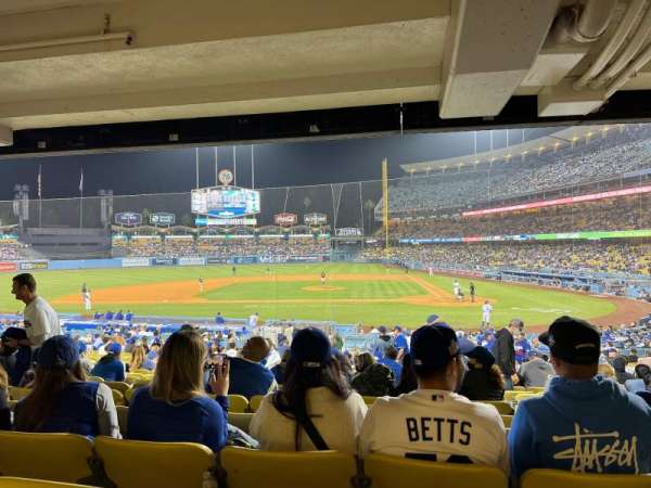 Dodger Stadium, section: 13FD, row: X, seat: 2