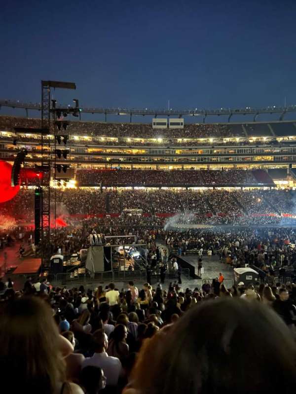 Gillette Stadium, section: 133, row: 23, seat: 6