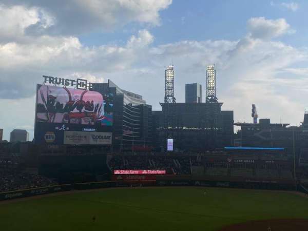 Truist park, section: 235, row: 15, seat: 10