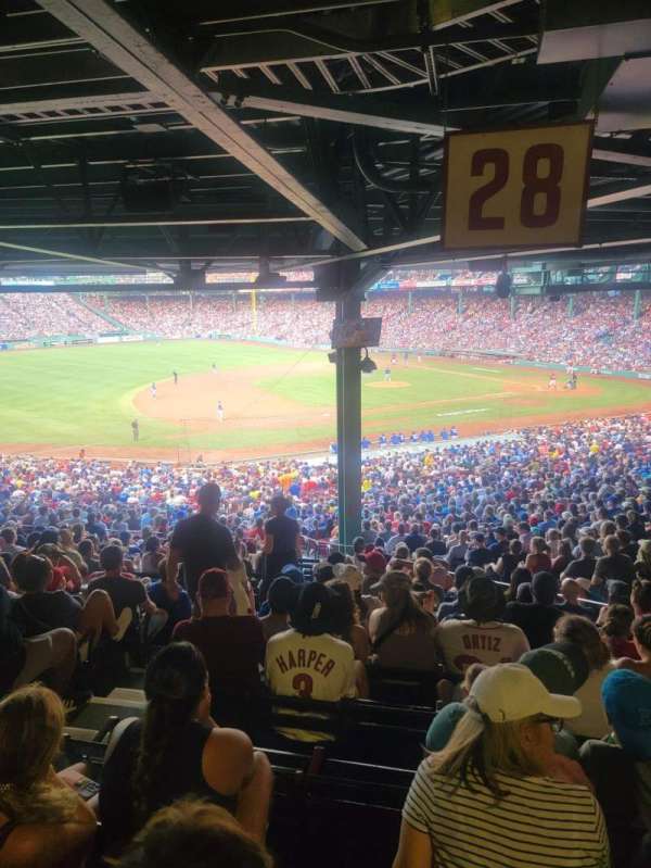 Fenway Park, section: Grandstand 28, row: Stranding room