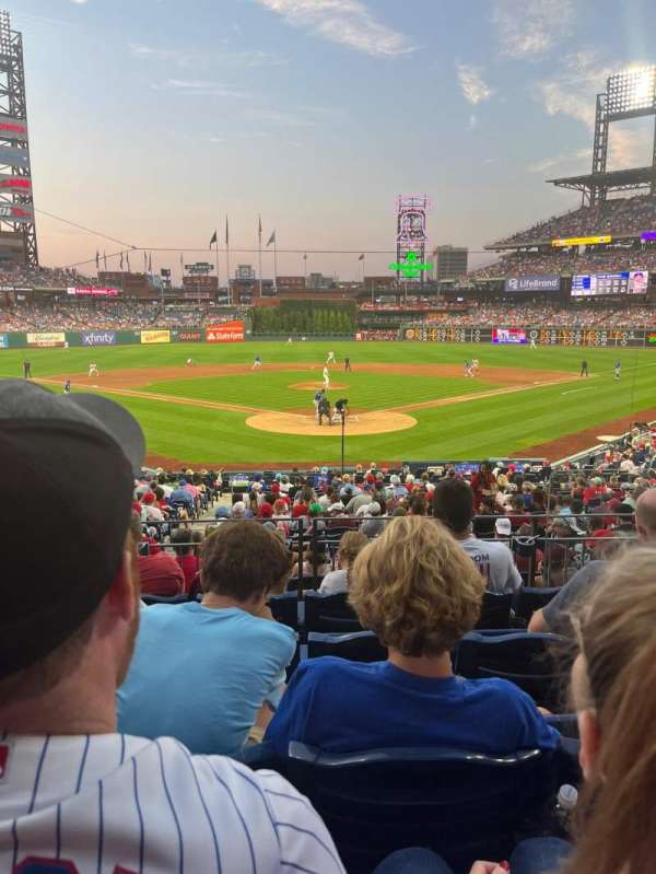 Citizens Bank Park, section: 124, row: 25, seat: 4