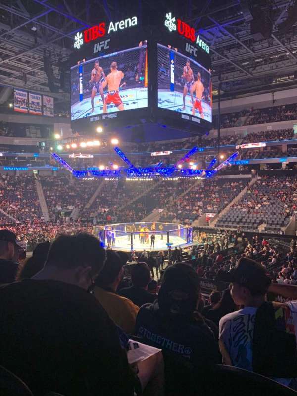 UBS Arena, section: 102, row: 20, seat: 23