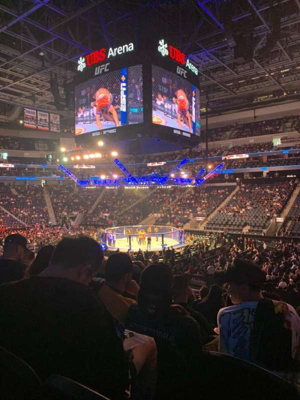 UBS Arena, section: 102, row: 20, seat: 22