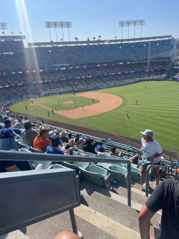 Dodger Stadium, section: 44RS, row: J, seat: 1