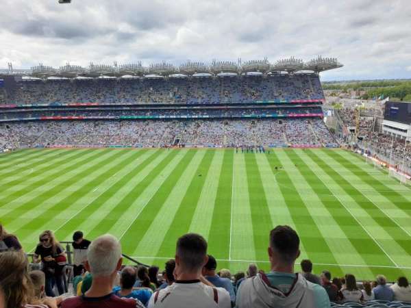 Croke Park, section: 704, row: O, seat: 8