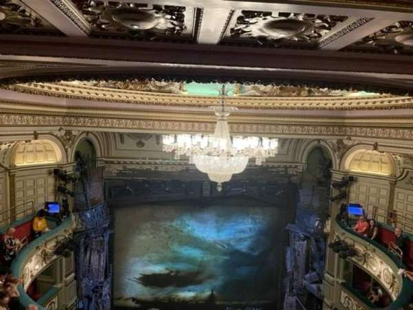 Lyceum Theatre, West End, section: Grand Circle, row: G, seat: 16