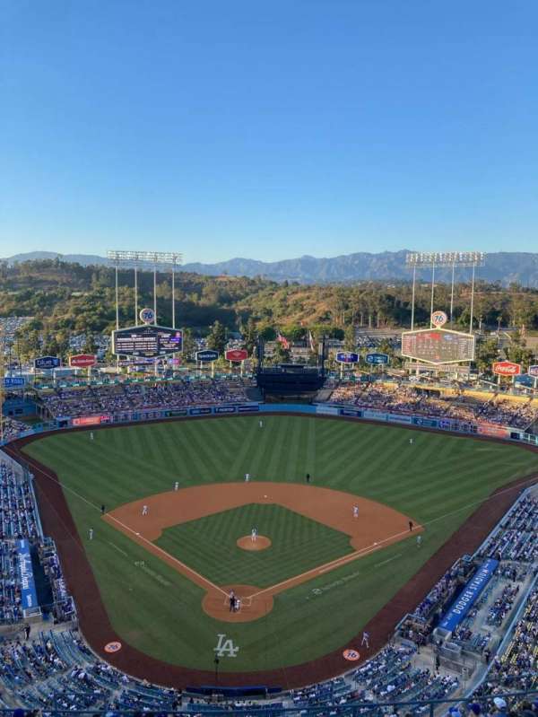 Dodger Stadium, section: 2TD, row: O, seat: 1