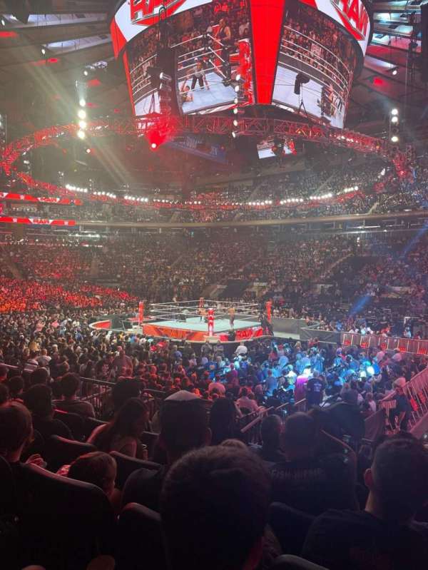 Madison Square Garden, section: 108, row: 9, seat: 20