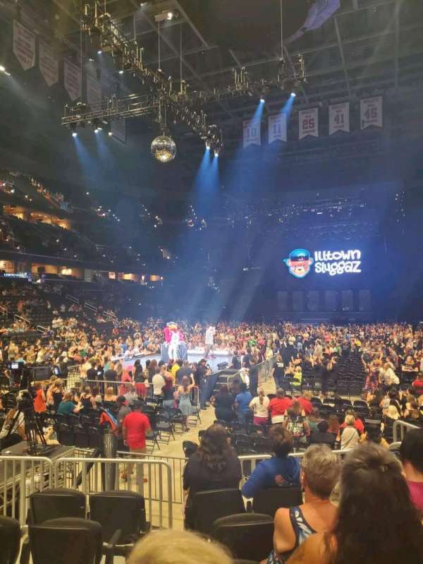 Capital One Arena, section: 107, row: F, seat: 4