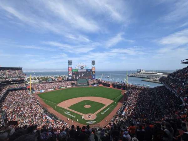 Oracle Park, section: VR317, row: 11, seat: 1