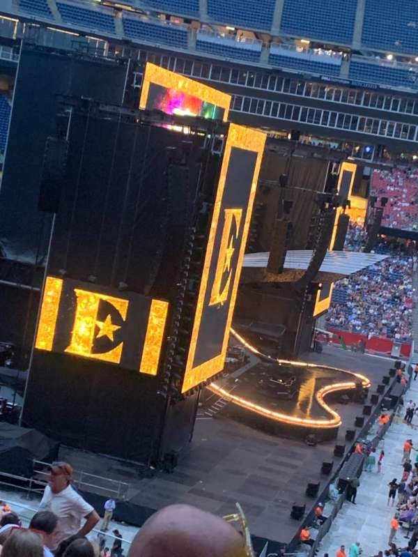 Gillette Stadium, section: CL12, row: 15, seat: 2