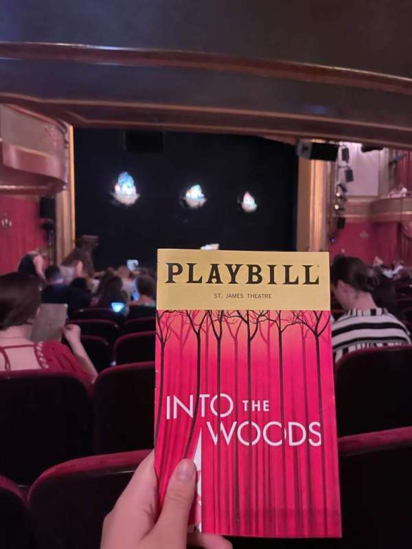 St. James Theatre, section: Orchestra L, row: Q, seat: 25