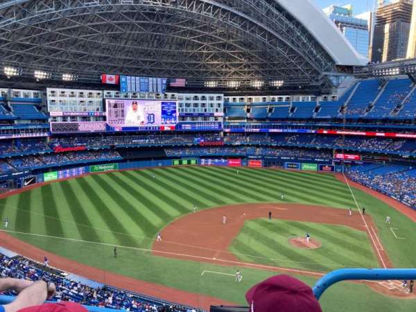 Rogers Centre, section: 529, row: 2, seat: 1