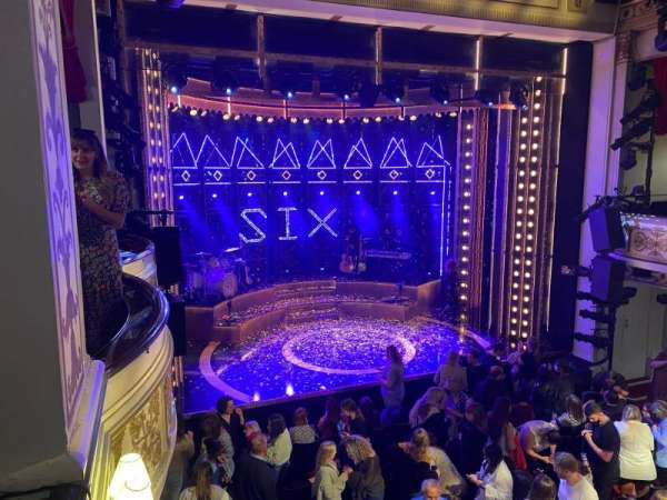 Vaudeville Theatre, section: Dress Circle, row: A, seat: 2