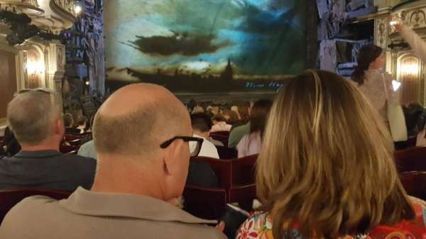 Sondheim Theatre, West End, section: Stalls, row: P, seat: 22