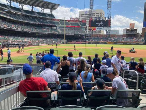 Truist Park, section: 21, row: 13, seat: 3