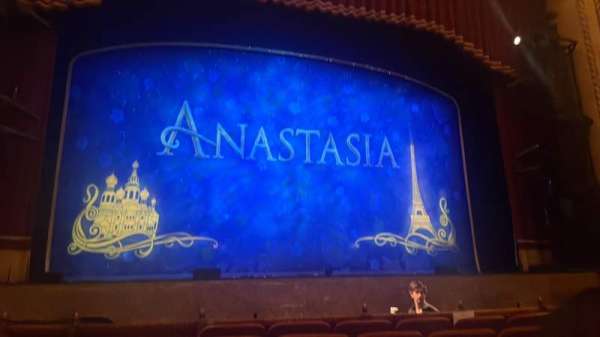 Hershey Theatre, section: Center Orchestra, row: F, seat: 113