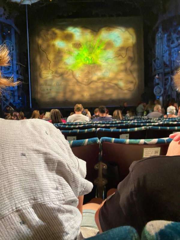 Apollo Theatre, section: Stalls, row: M, seat: 24