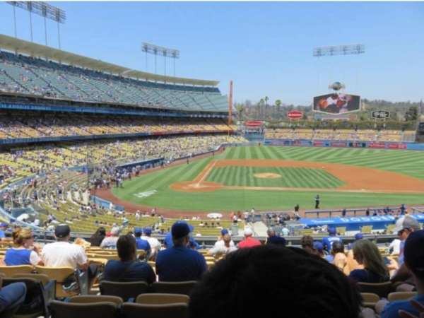 Dodger Stadium, section: 124LG, row: H, seat: 3