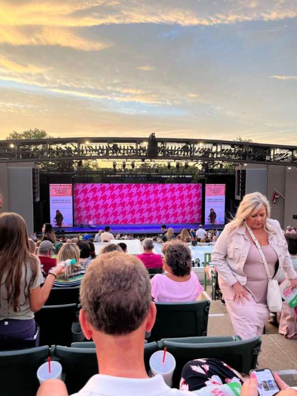 The Muny, section: B5, row: G, seat: 114