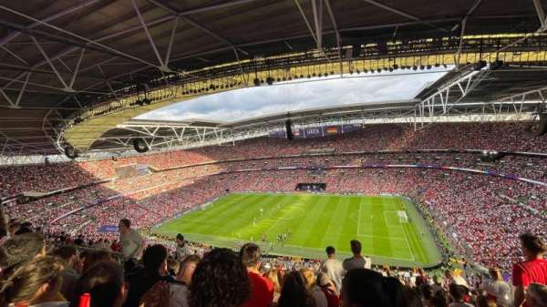 Wembley Stadium, section: 550, row: 25, seat: 307
