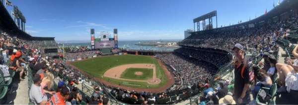 Oracle Park, section: VR320, row: 5, seat: 11