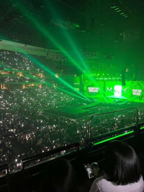 Honda Center, section: 323, row: B, seat: 3