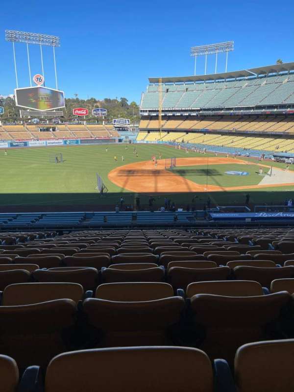 Dodger Stadium, section: 141LG, row: R, seat: 3/4