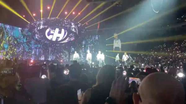 Oakland Arena, section: F, row: 5, seat: 6