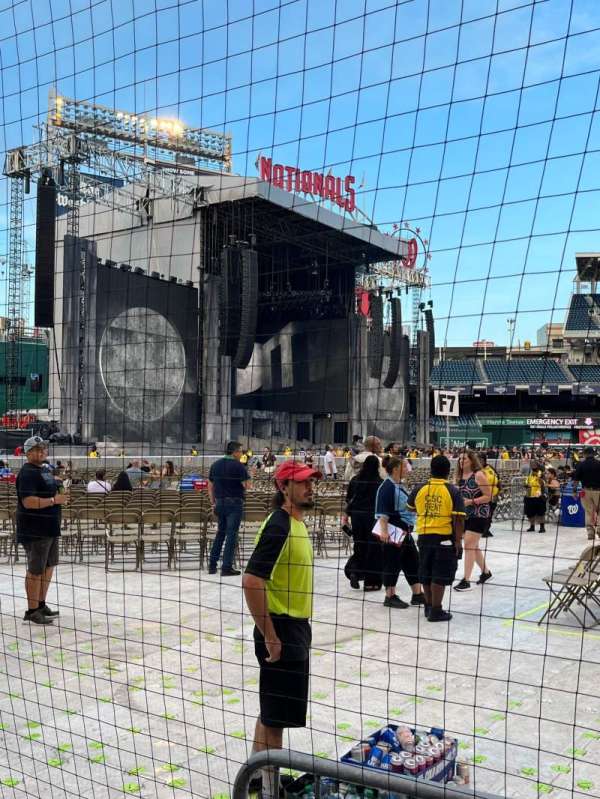 Nationals Park, section: 110, row: B, seat: 4