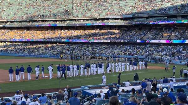 Dodger Stadium, section: 31FD, row: P, seat: 1
