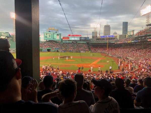 Fenway Park, section: Grandstand 23, row: 6, seat: 13