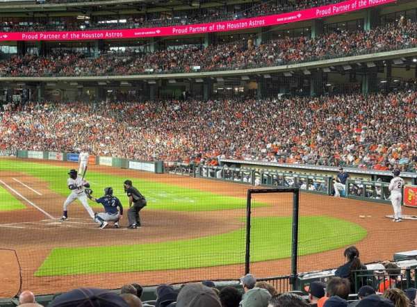 Daikin Park, section: 116, row: 15, seat: 3