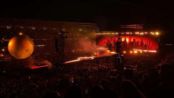 Soldier Field, section: 215, row: 17, seat: 4