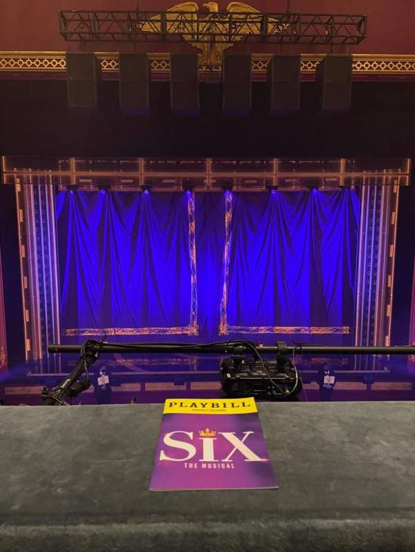 National Theatre, DC, section: Mezzanine C, row: A, seat: 108