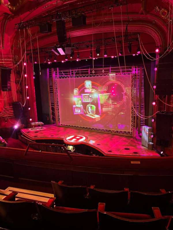 Dominion Theatre, section: Circle, row: D, seat: 9